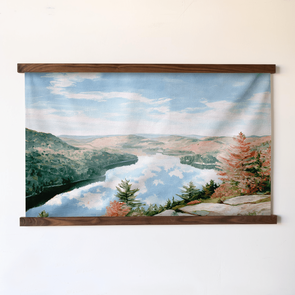 Autumn Overlook - Tapestry - Painted Paper