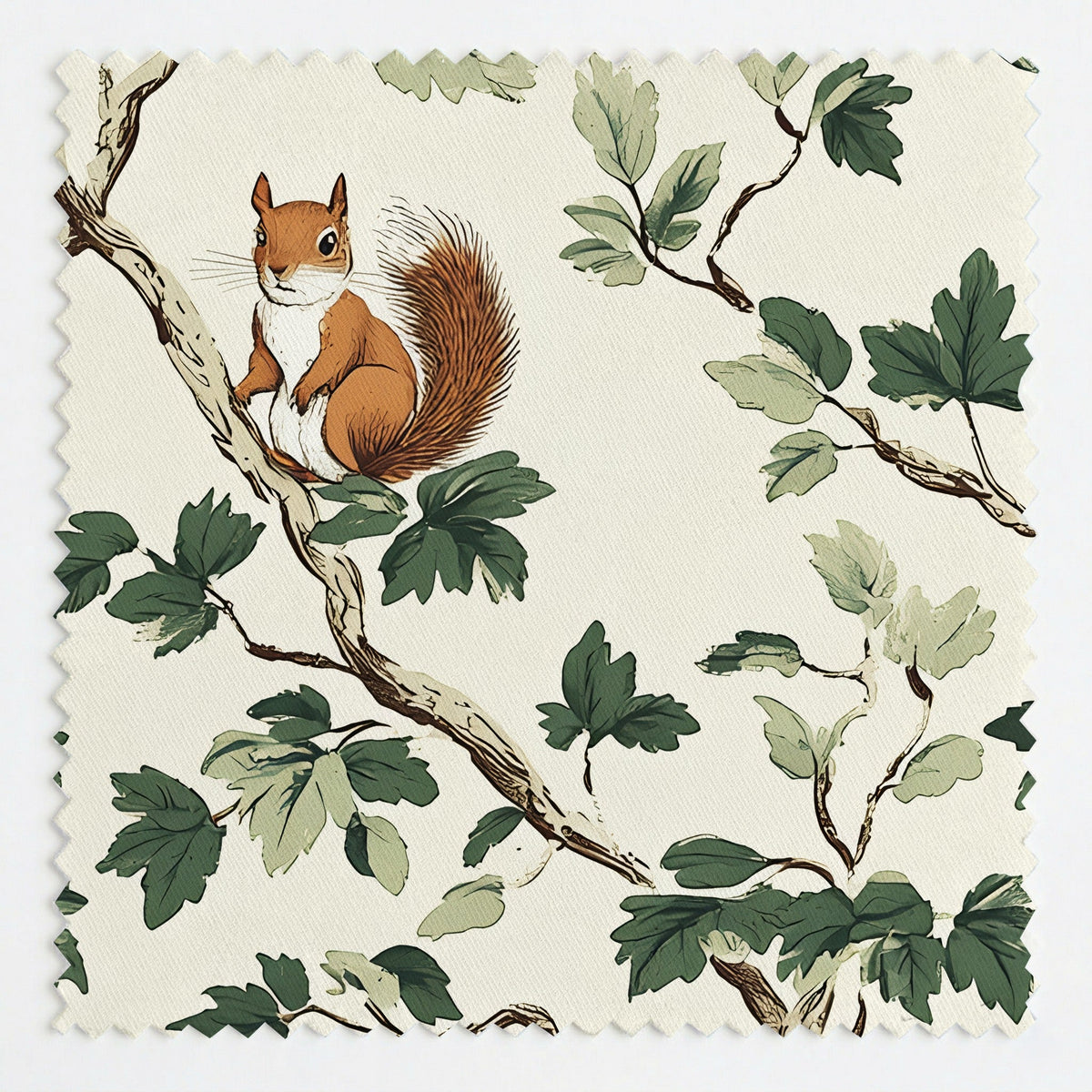 Autumn Scurry - Fabric - Painted Paper