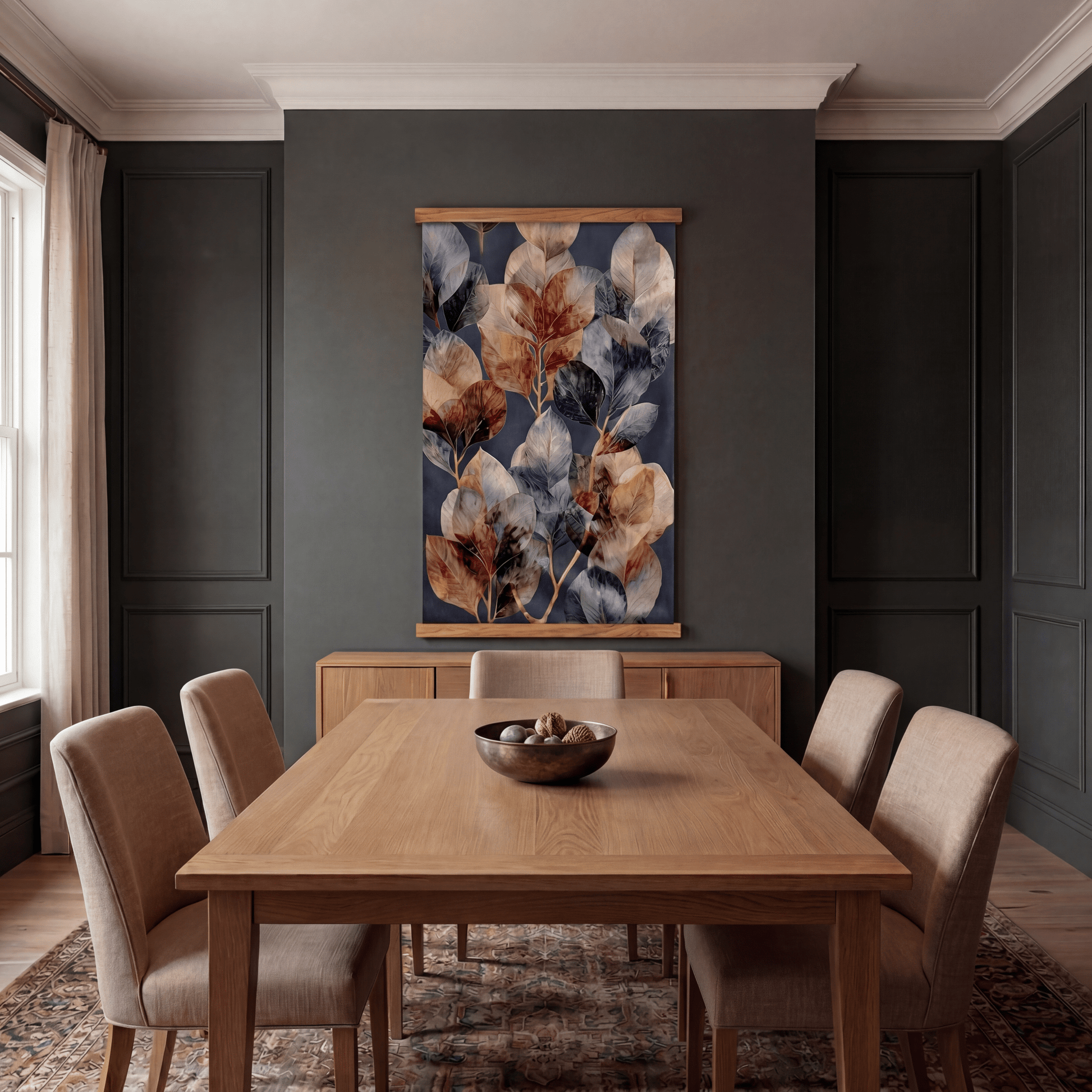 Autumn Shadows - Tapestry - Painted Paper