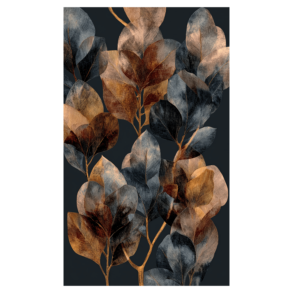 Autumn Shadows - Tapestry - Painted Paper
