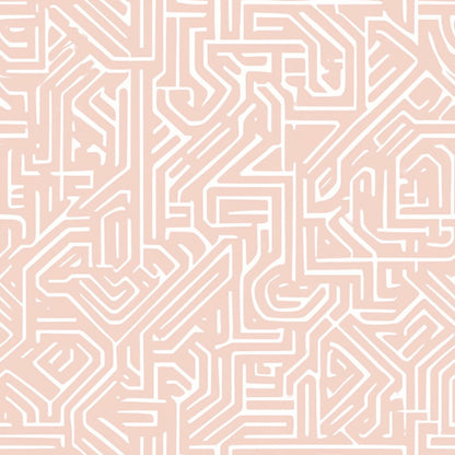 Avalon Maze Wallpaper - Painted Paper