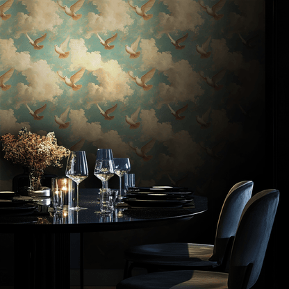 Aveline Wallpaper - Painted Paper