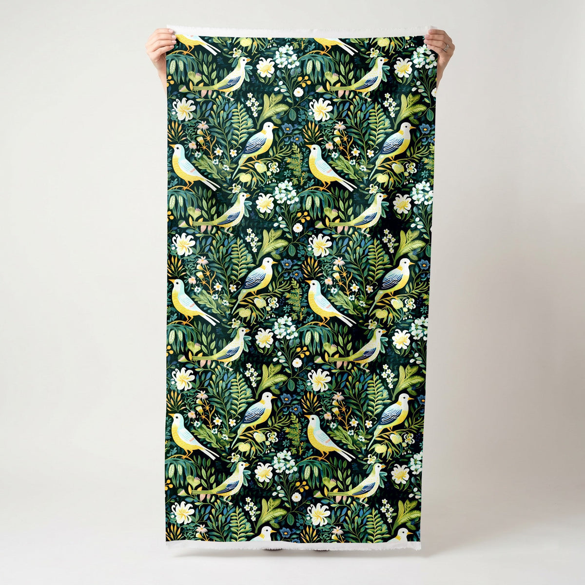 Avian Paradise - Fabric - Painted Paper