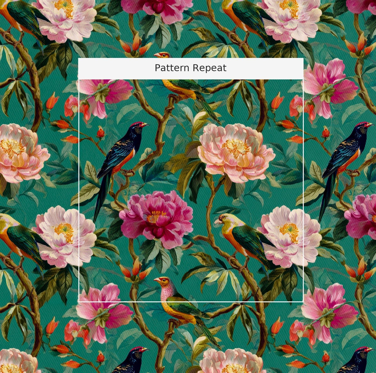 Aviara - Fabric - Painted Paper