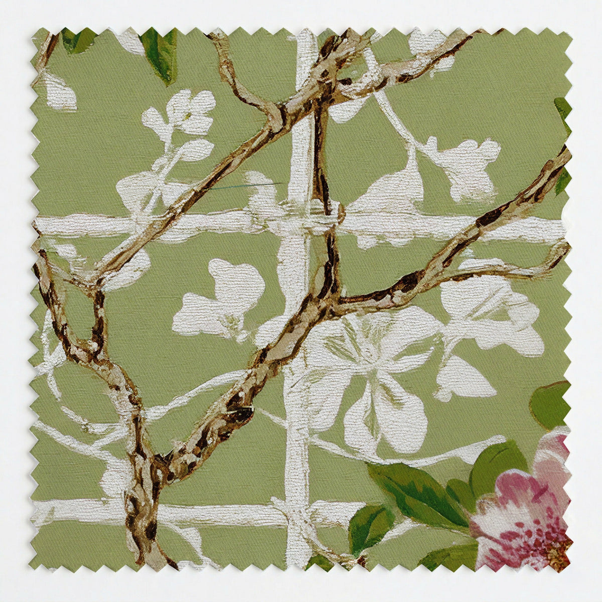 Azalea Trellis - Fabric - Painted Paper