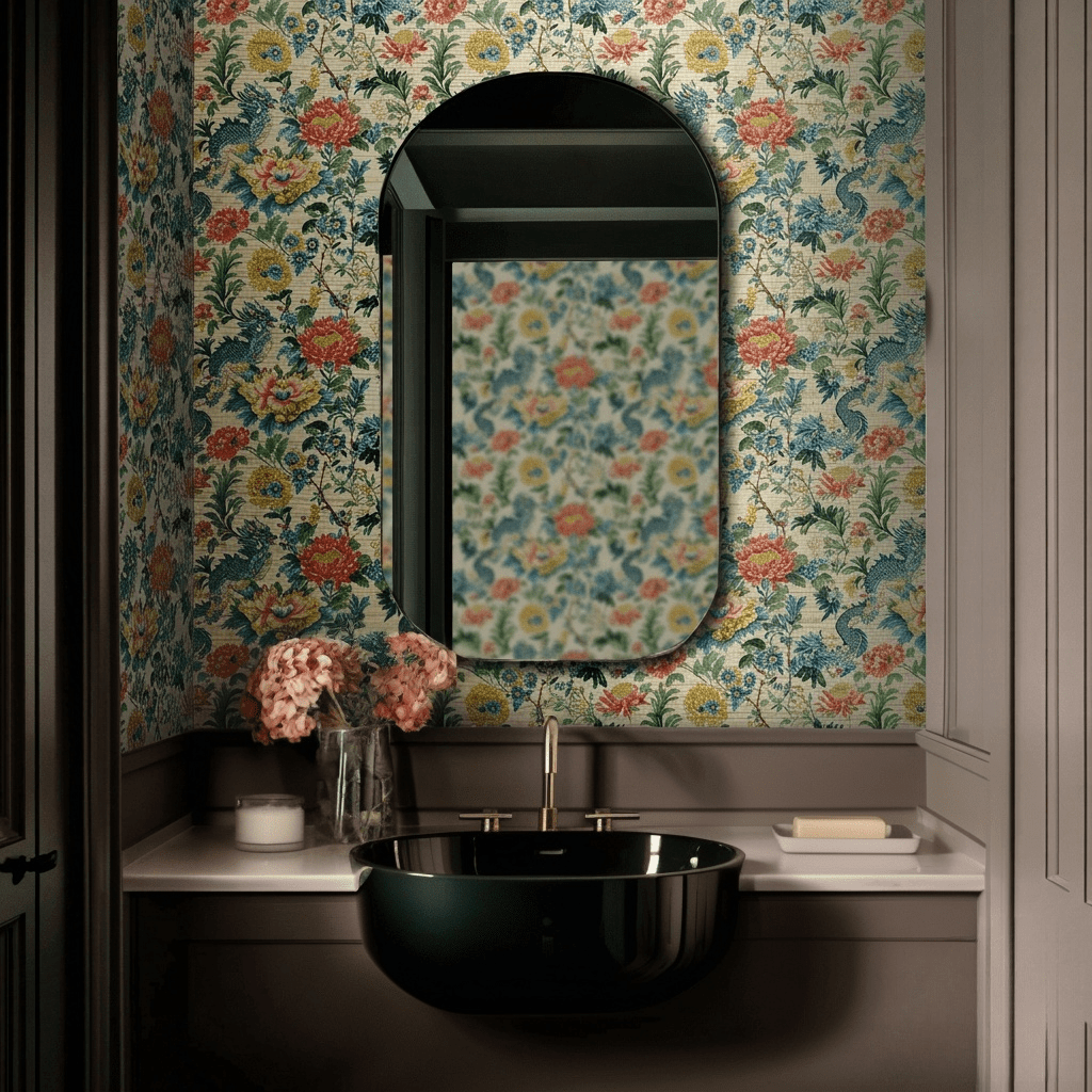 Banks Faux Grasscloth Wallpaper - Painted Paper