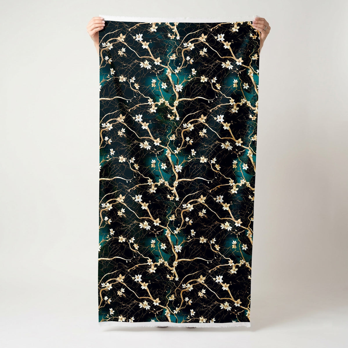 Baroque Lace - Fabric - Painted Paper