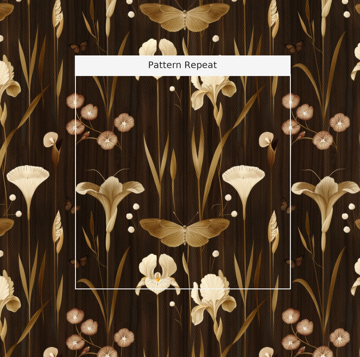 Barrel Oak - Fabric - Painted Paper