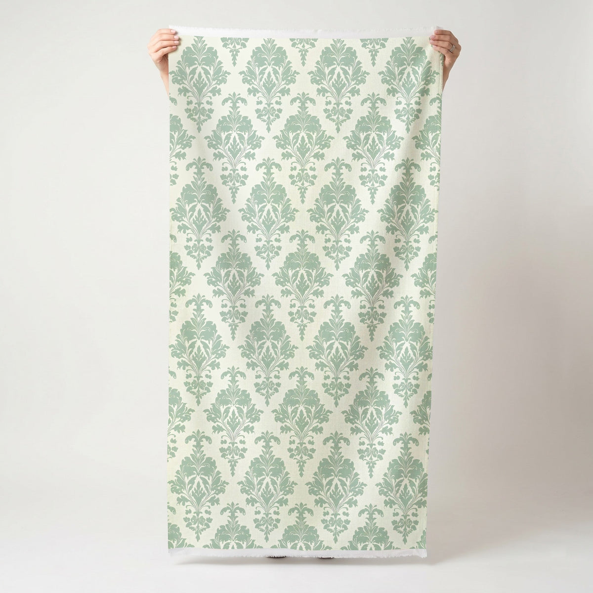 Bates Damask - Fabric - Painted Paper