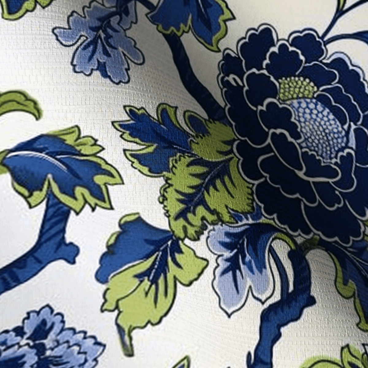 Beatriz Floral Faux Grasscloth Wallpaper - Painted Paper