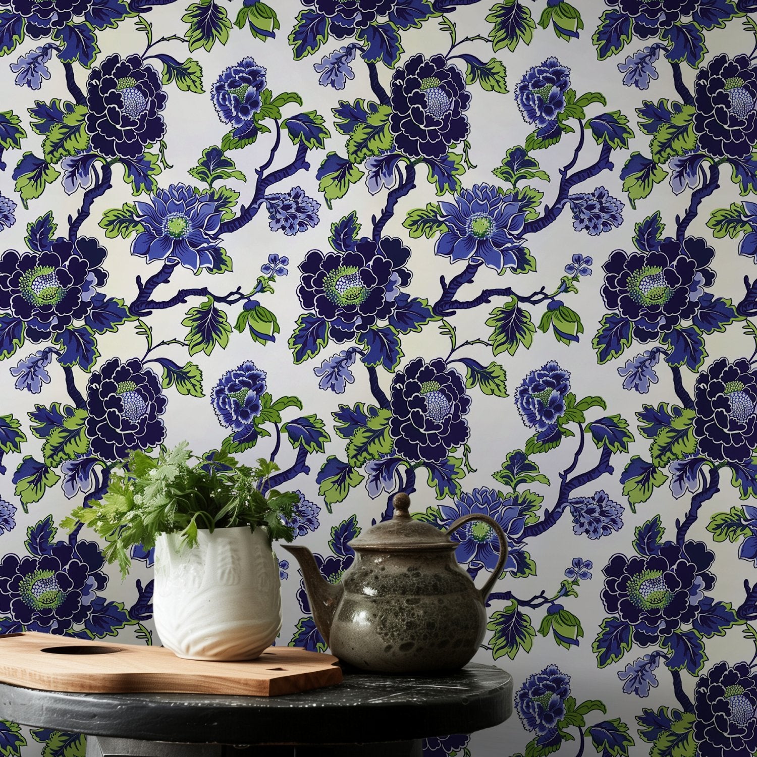 Beatriz Floral Wallpaper - Painted Paper