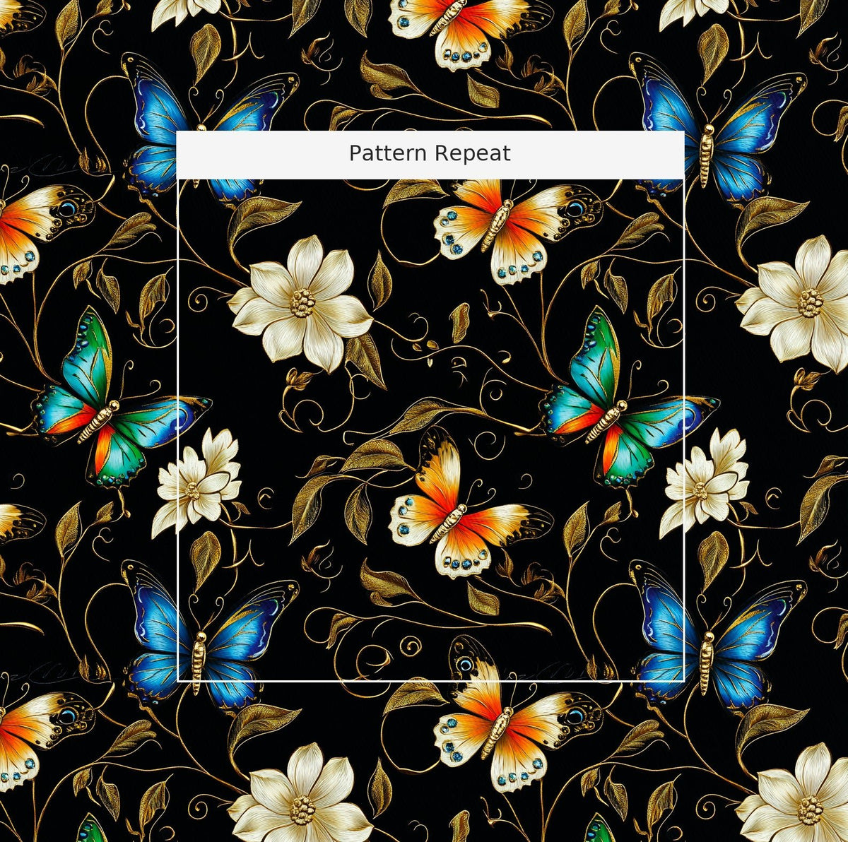 Bella - Fabric - Painted Paper
