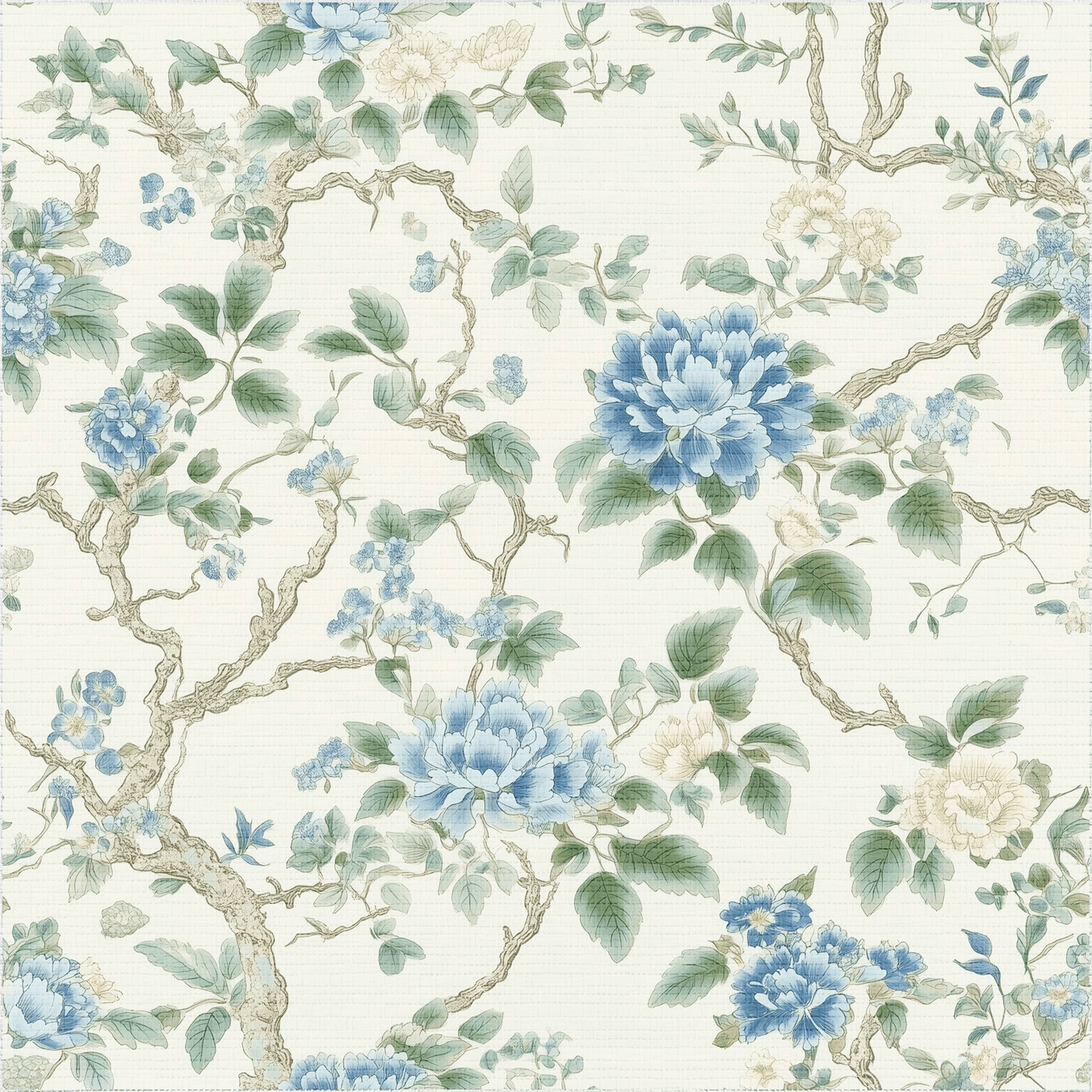 Bellagio Faux Grasscloth Wallpaper - Painted Paper