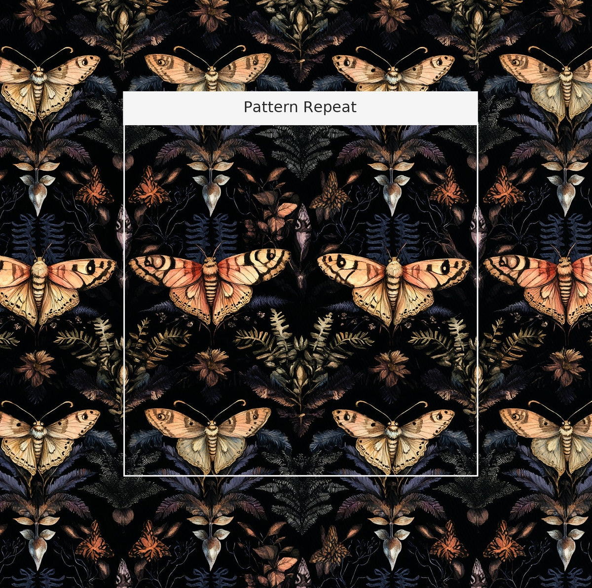 Bellamy - Fabric - Painted Paper