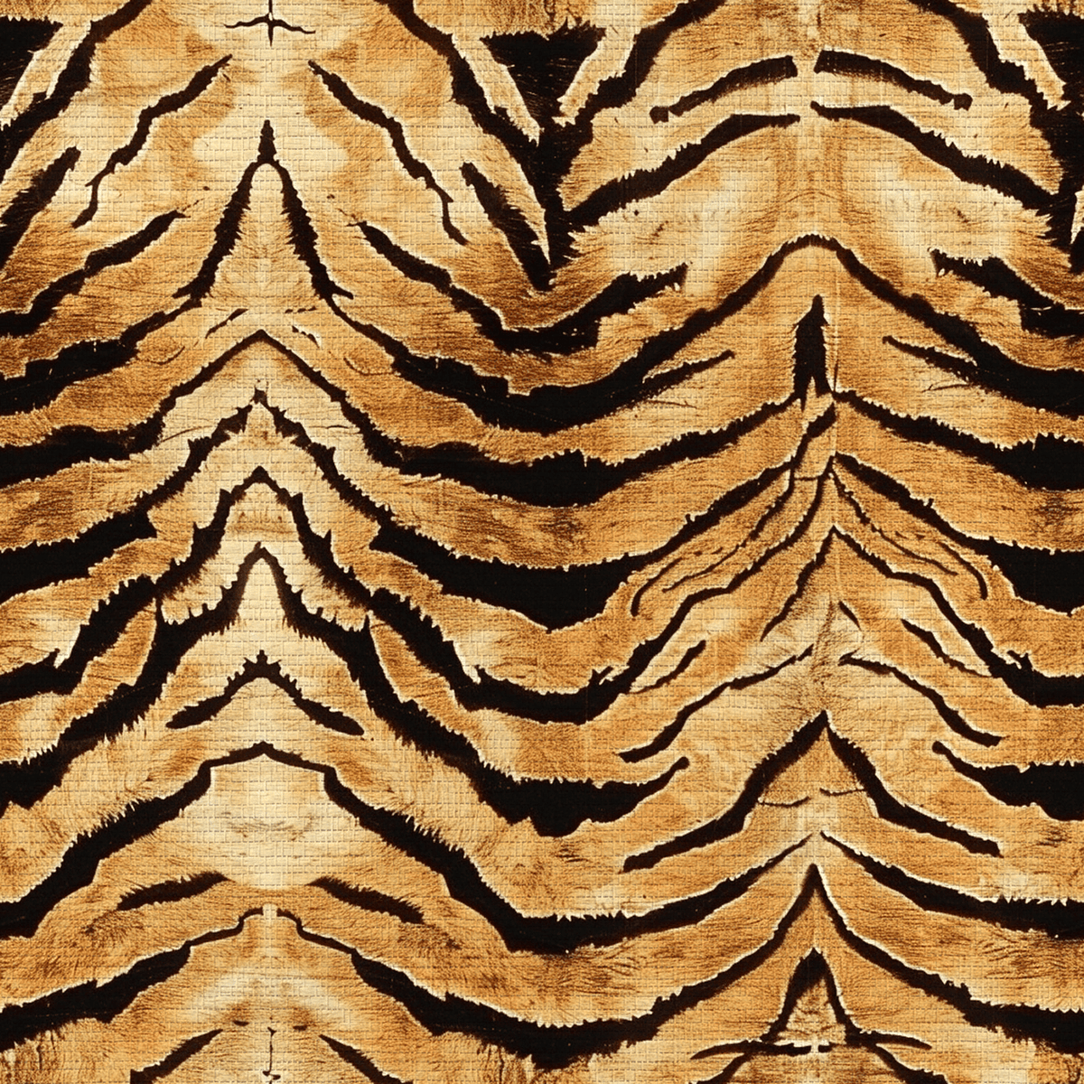 Bengal Faux Grasscloth Wallpaper - Painted Paper