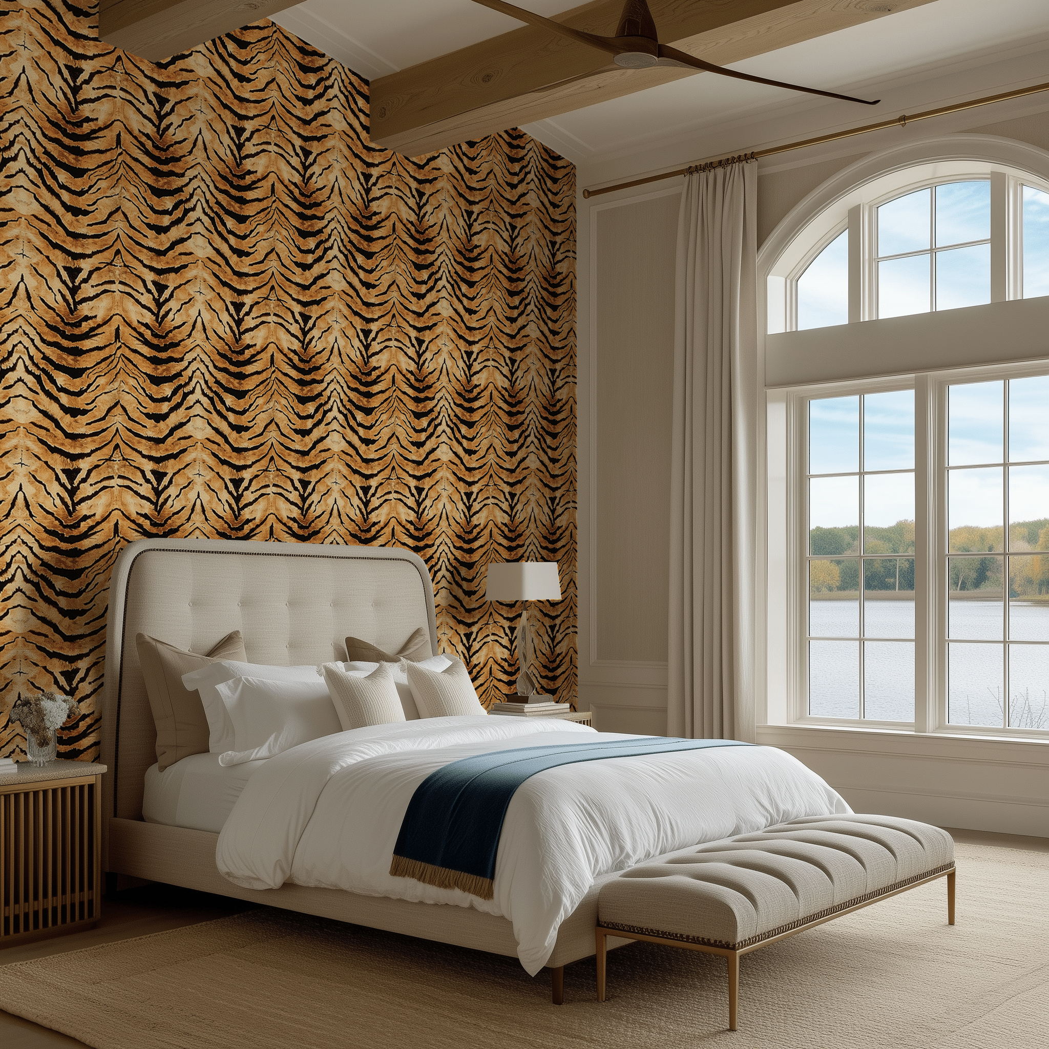 Bengal Wallpaper - Painted Paper