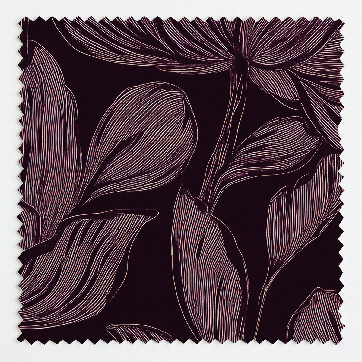 Berry Blossom - Fabric - Painted Paper
