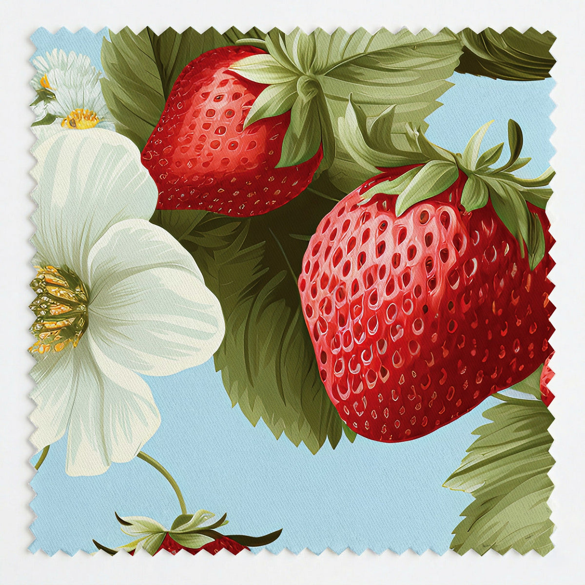 Berry Meadow - Fabric - Painted Paper
