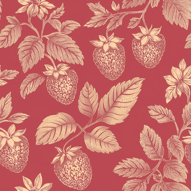 Berry Patch Wallpaper – Painted Paper