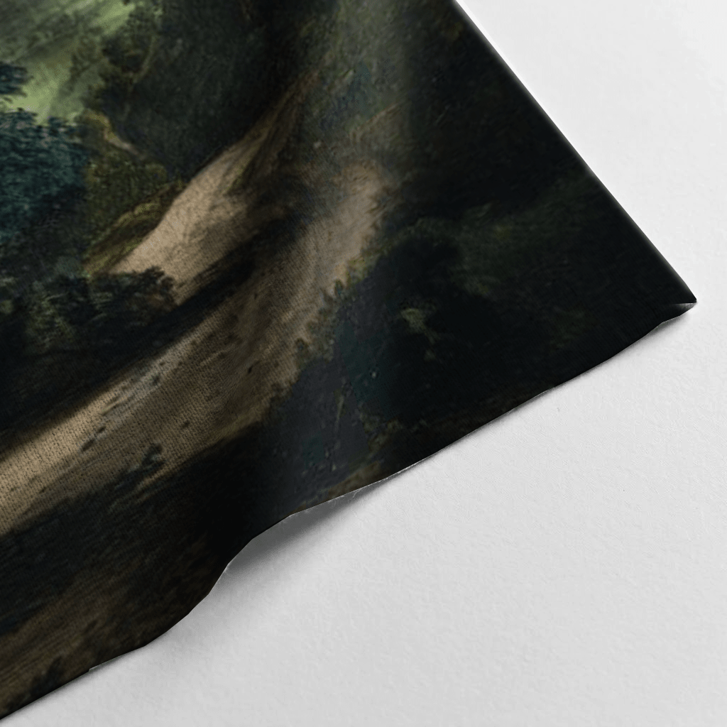Big Oak Bend - Tapestry - Painted Paper