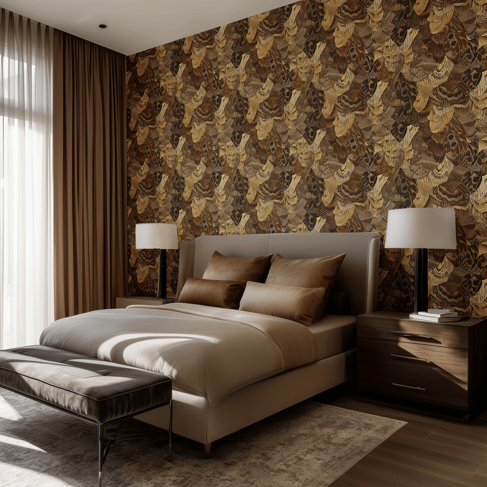 Birds of a Feather Wallpaper - Painted Paper