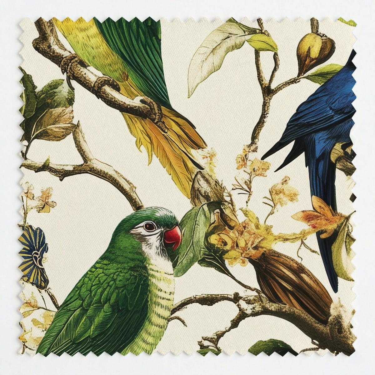 Birds of Bellamy - Fabric - Painted Paper