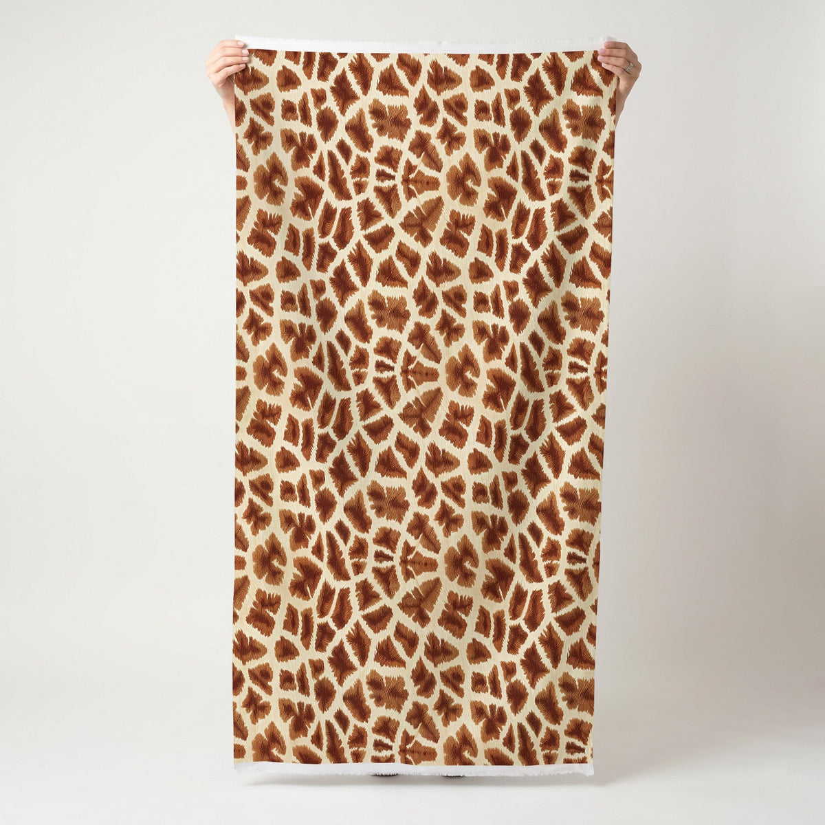 Bishop Giraffe - Fabric - Painted Paper