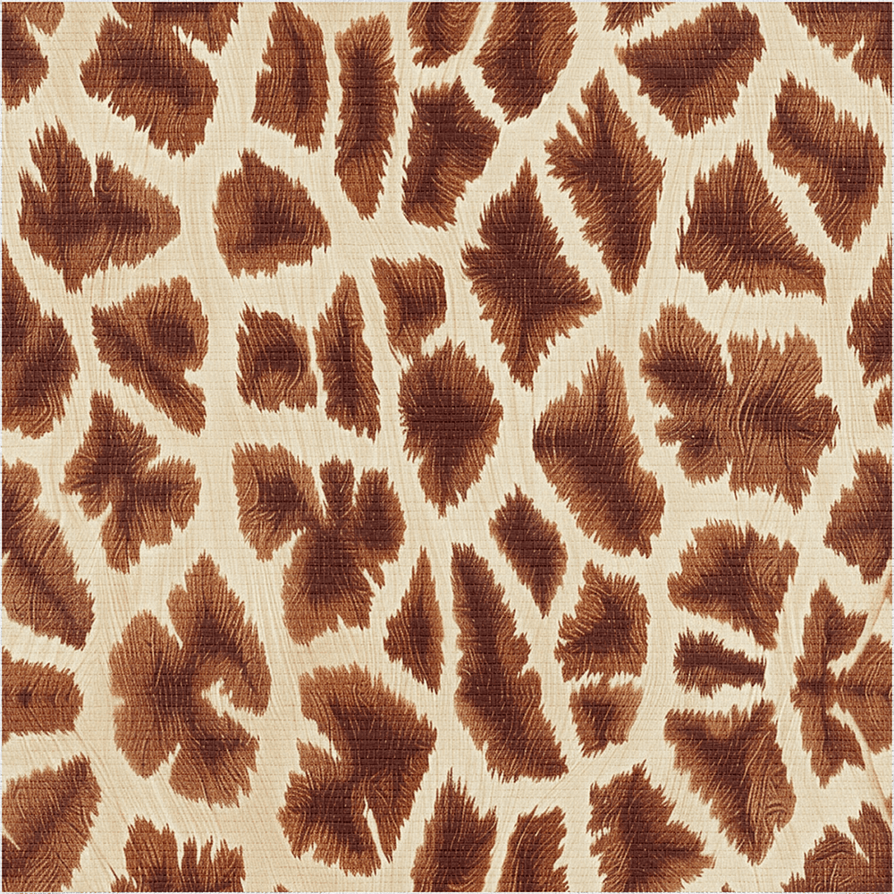 Bishop Giraffe Faux Grasscloth Wallpaper - Painted Paper