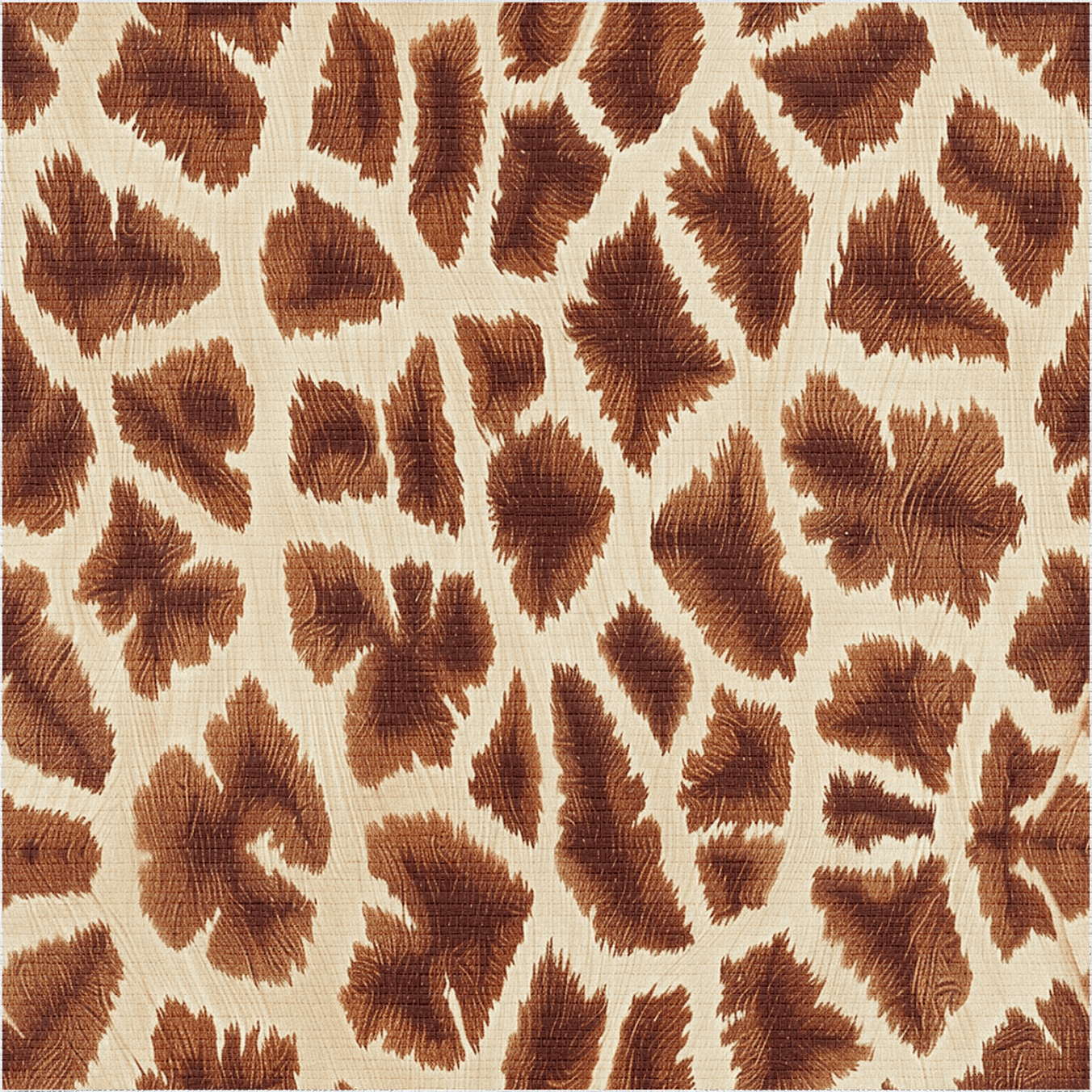 Bishop Giraffe Faux Grasscloth Wallpaper - Painted Paper