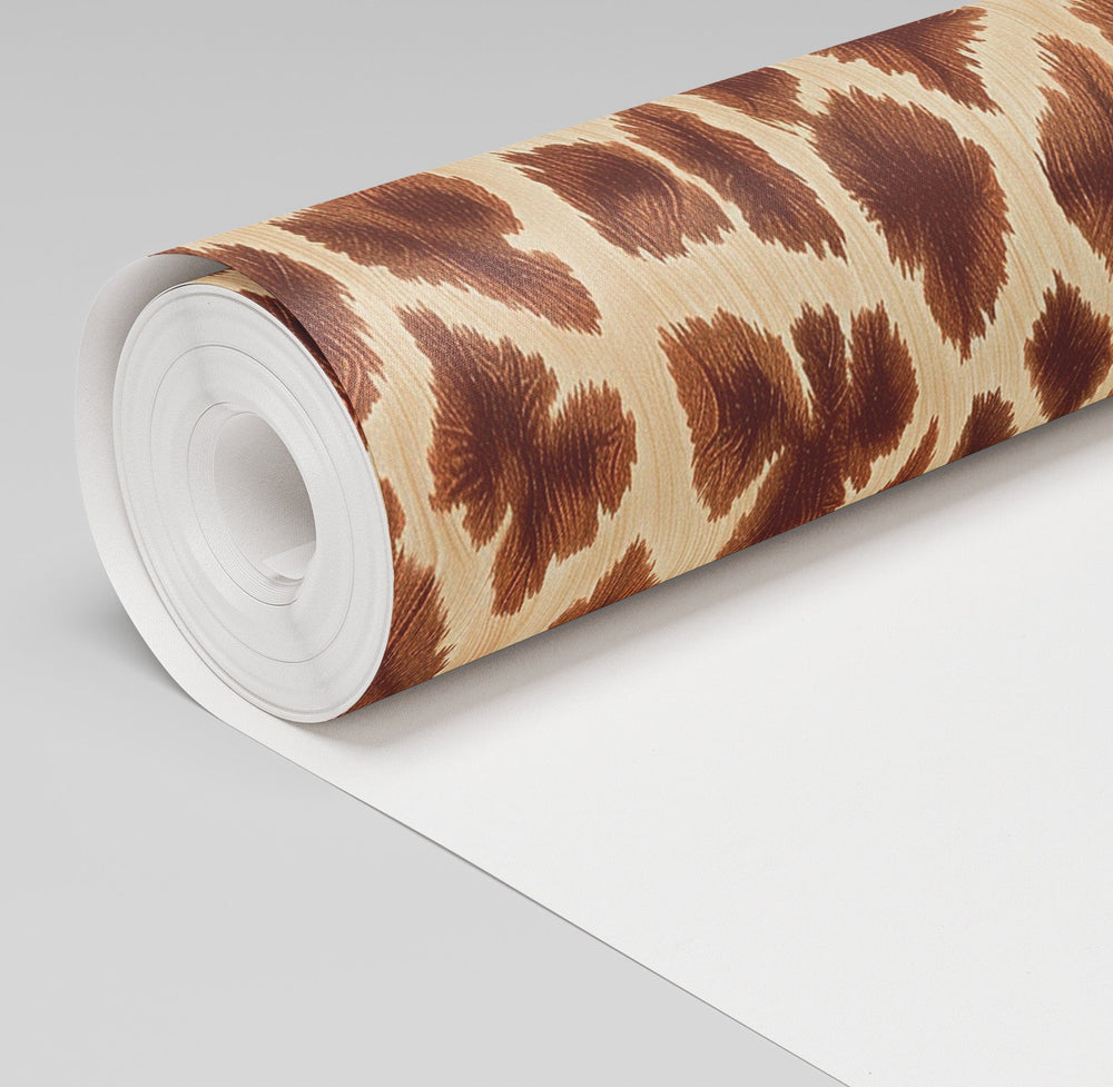 Bishop Giraffe Wallpaper - Painted Paper
