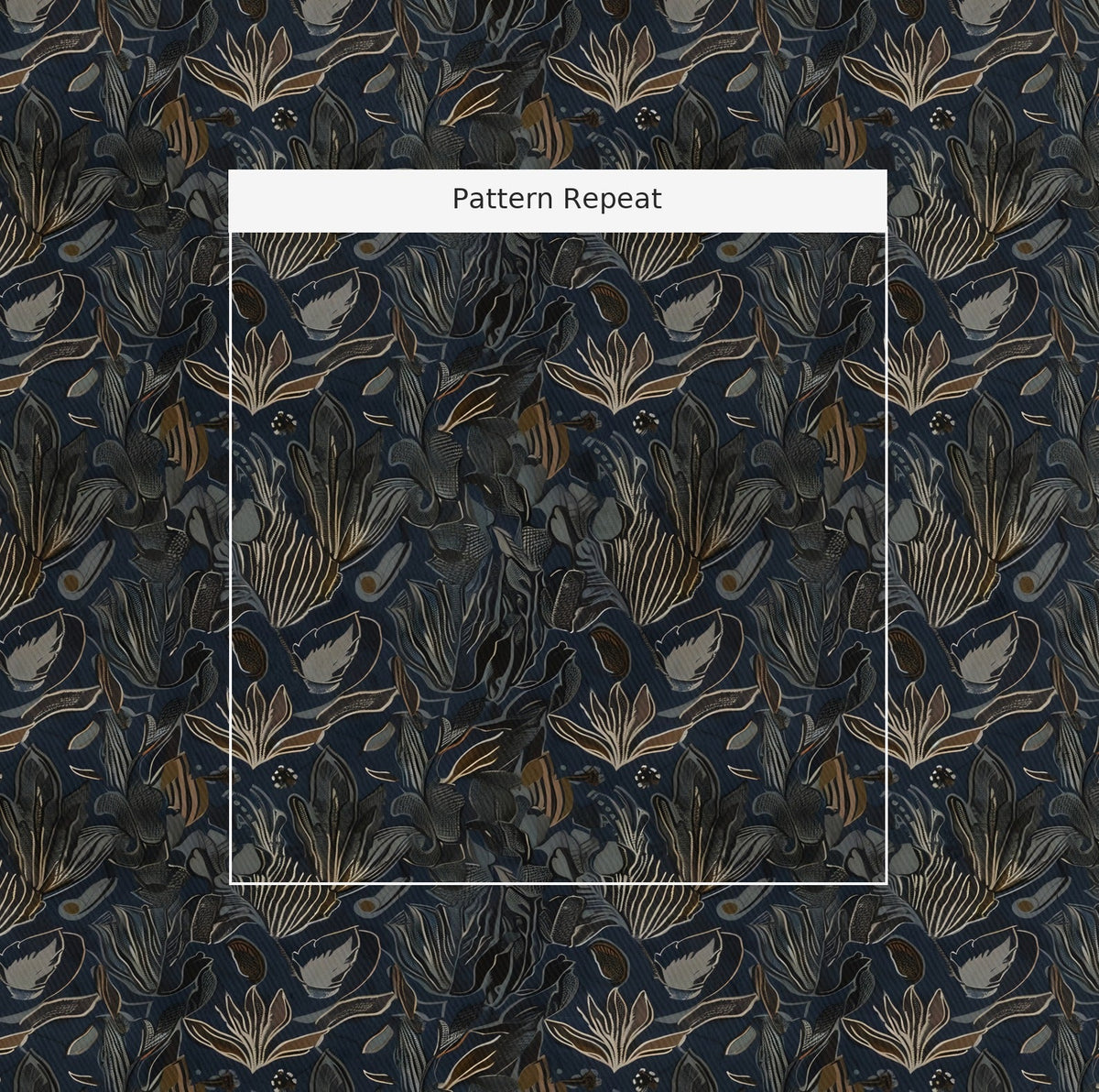Blake - Fabric - Painted Paper