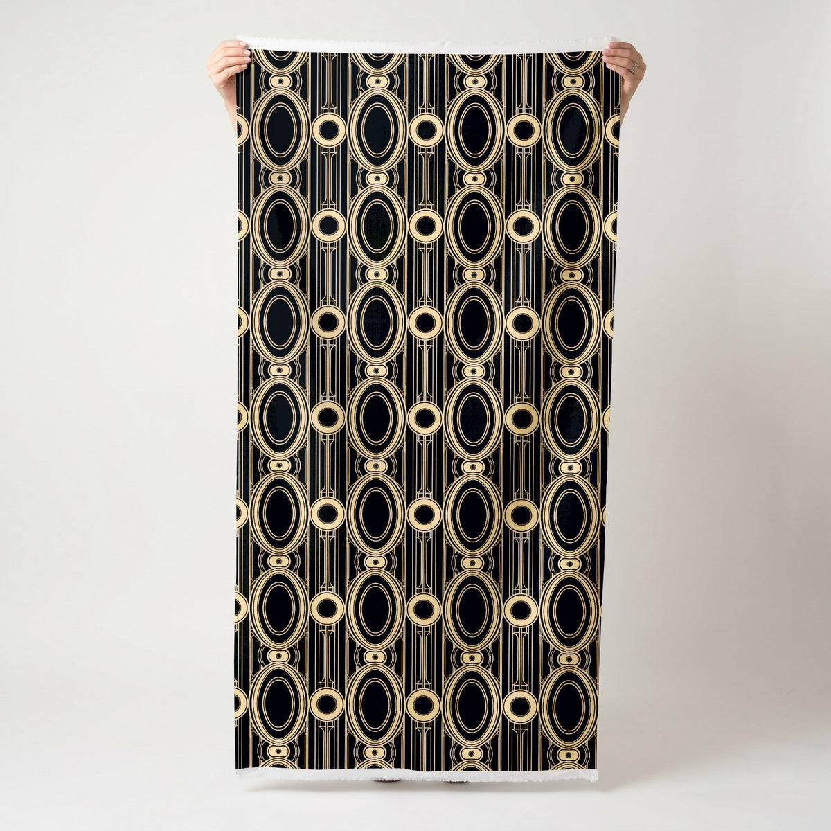Blanche - Fabric - Painted Paper