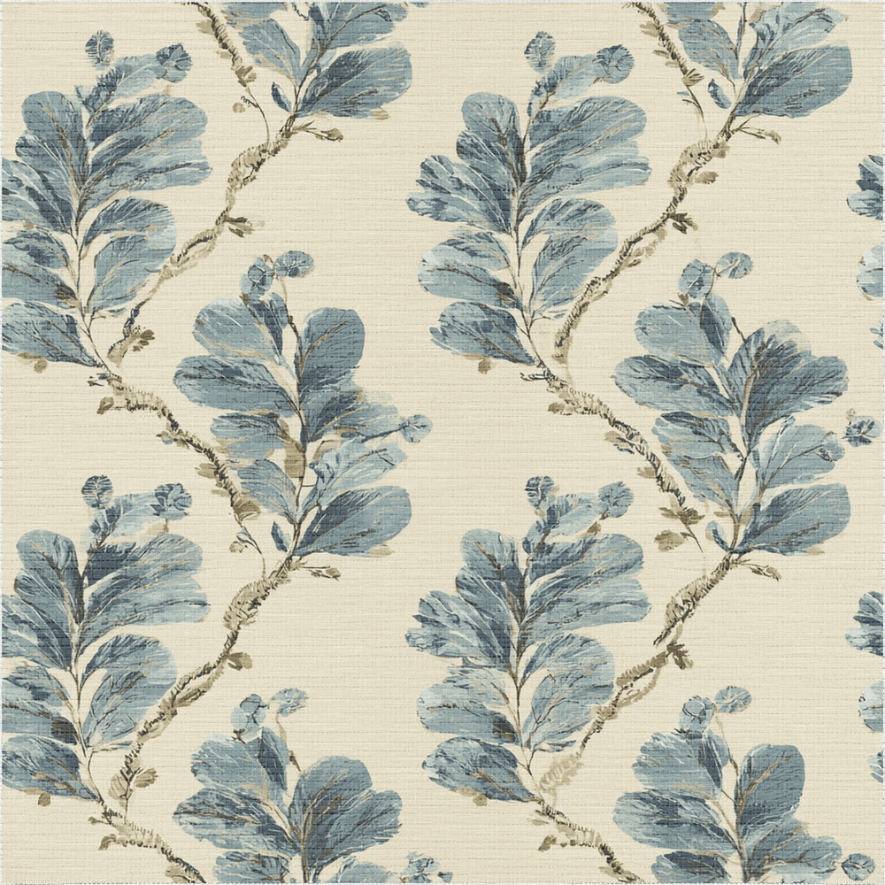 Bloomfield Faux Grasscloth Wallpaper - Painted Paper