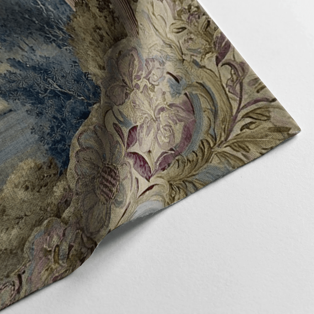 Blue Canopy Valley - Tapestry - Painted Paper