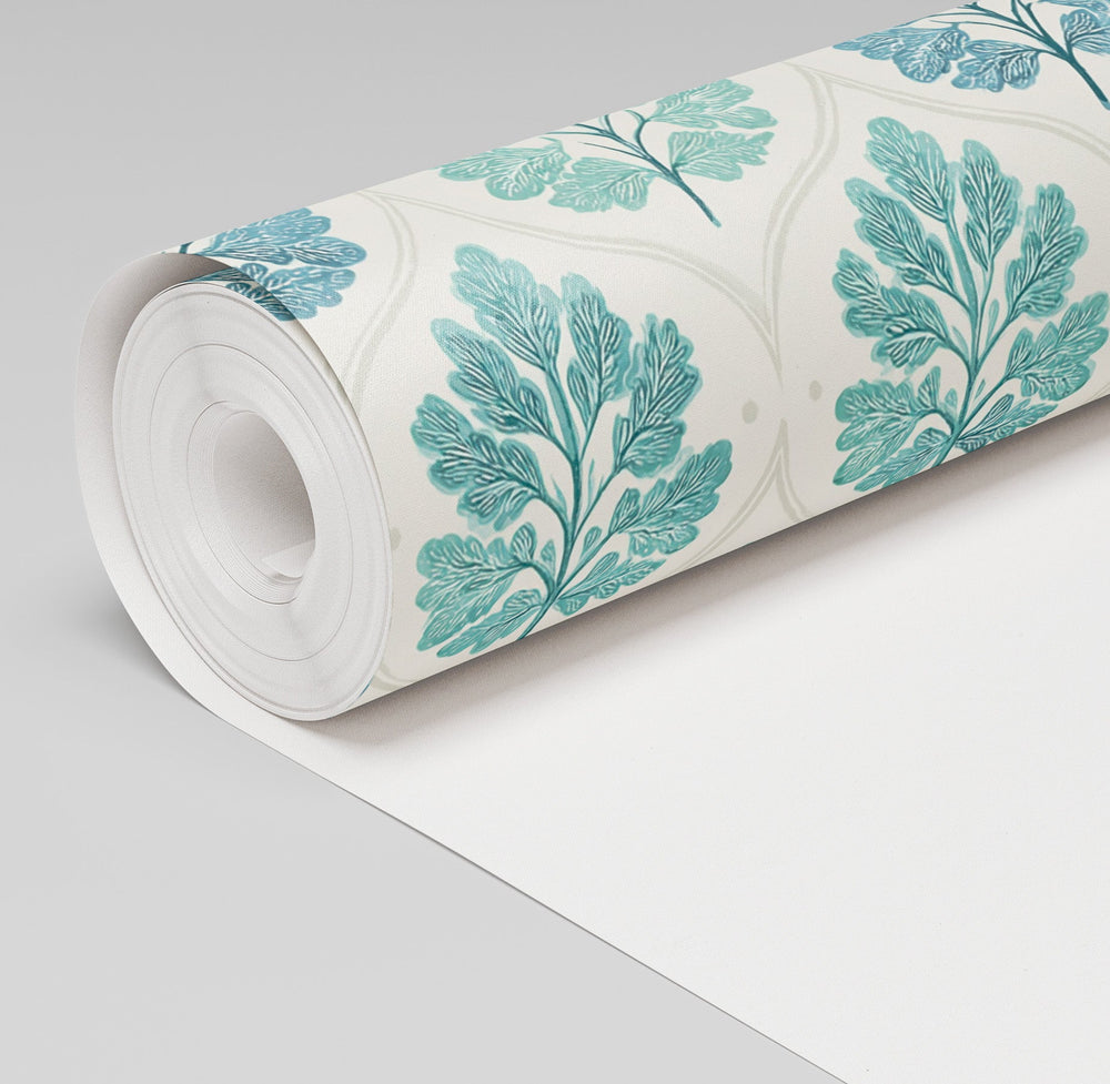 Blue Lagoon Wallpaper - Painted Paper