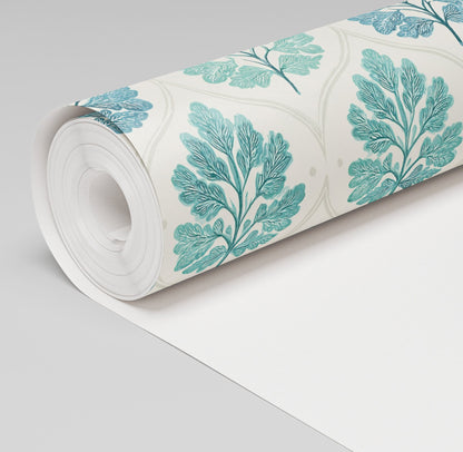 Blue Lagoon Wallpaper - Painted Paper