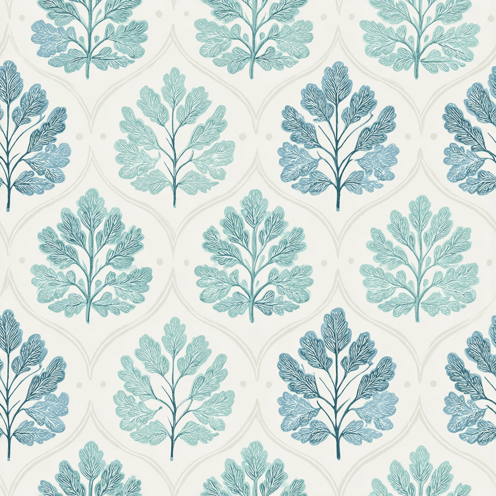 Blue Lagoon Wallpaper - Painted Paper