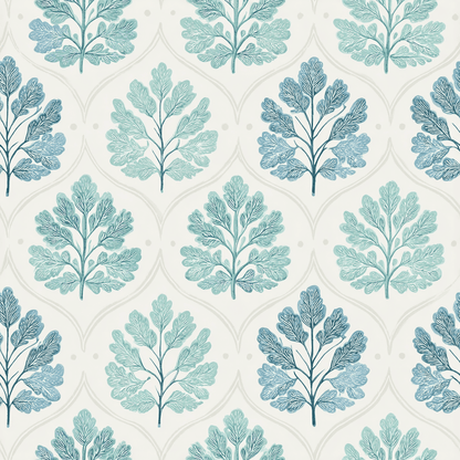 Blue Lagoon Wallpaper - Painted Paper