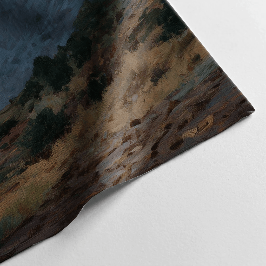 Blue Mesa - Tapestry - Painted Paper