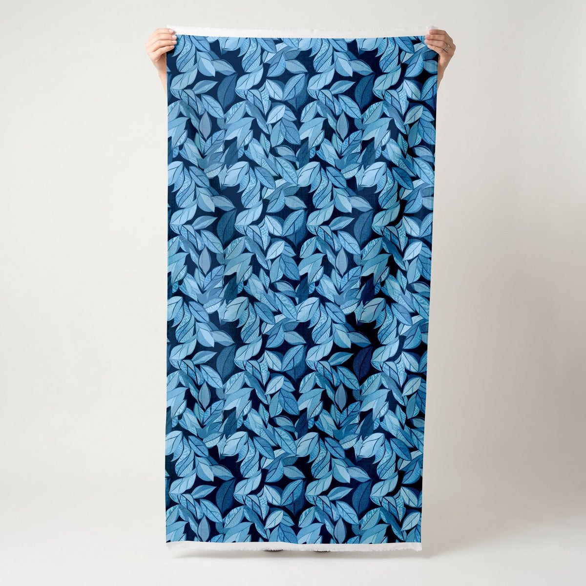 Bluewood - Fabric - Painted Paper