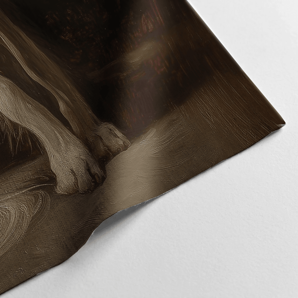 Borzoi Portrait - Tapestry - Painted Paper