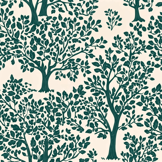 Botanic House Wallpaper - Painted Paper