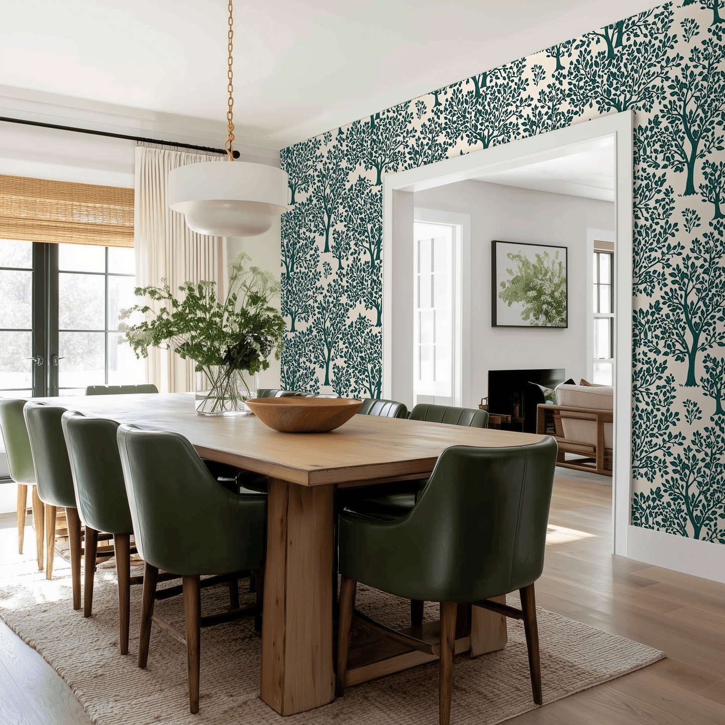 Botanic House Wallpaper - Painted Paper