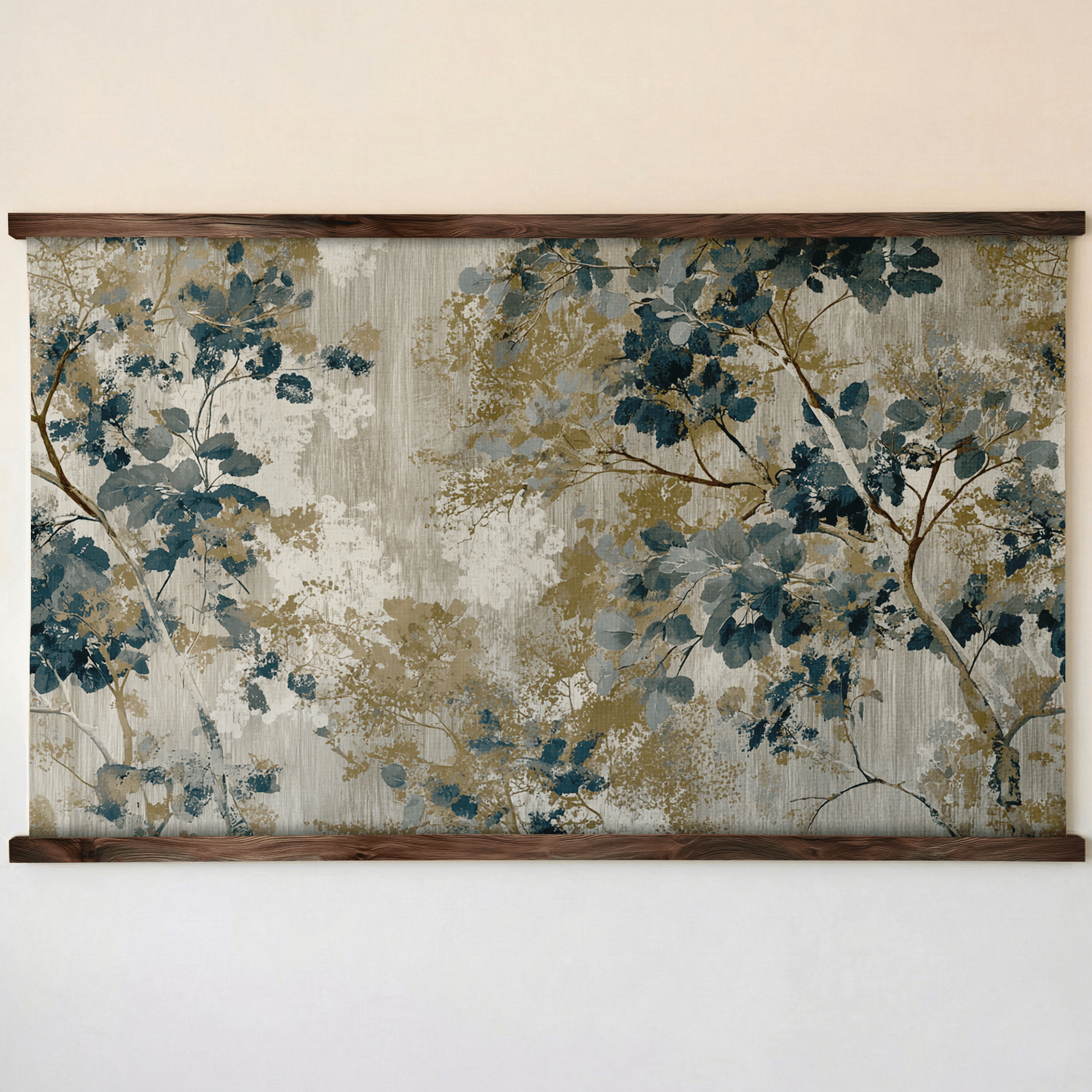 Botanical Splotches - Tapestry - Painted Paper