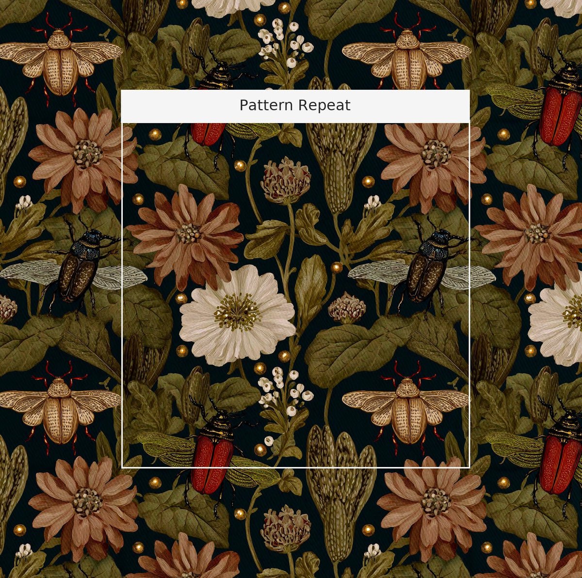 Botanist’s Garden - Fabric - Painted Paper