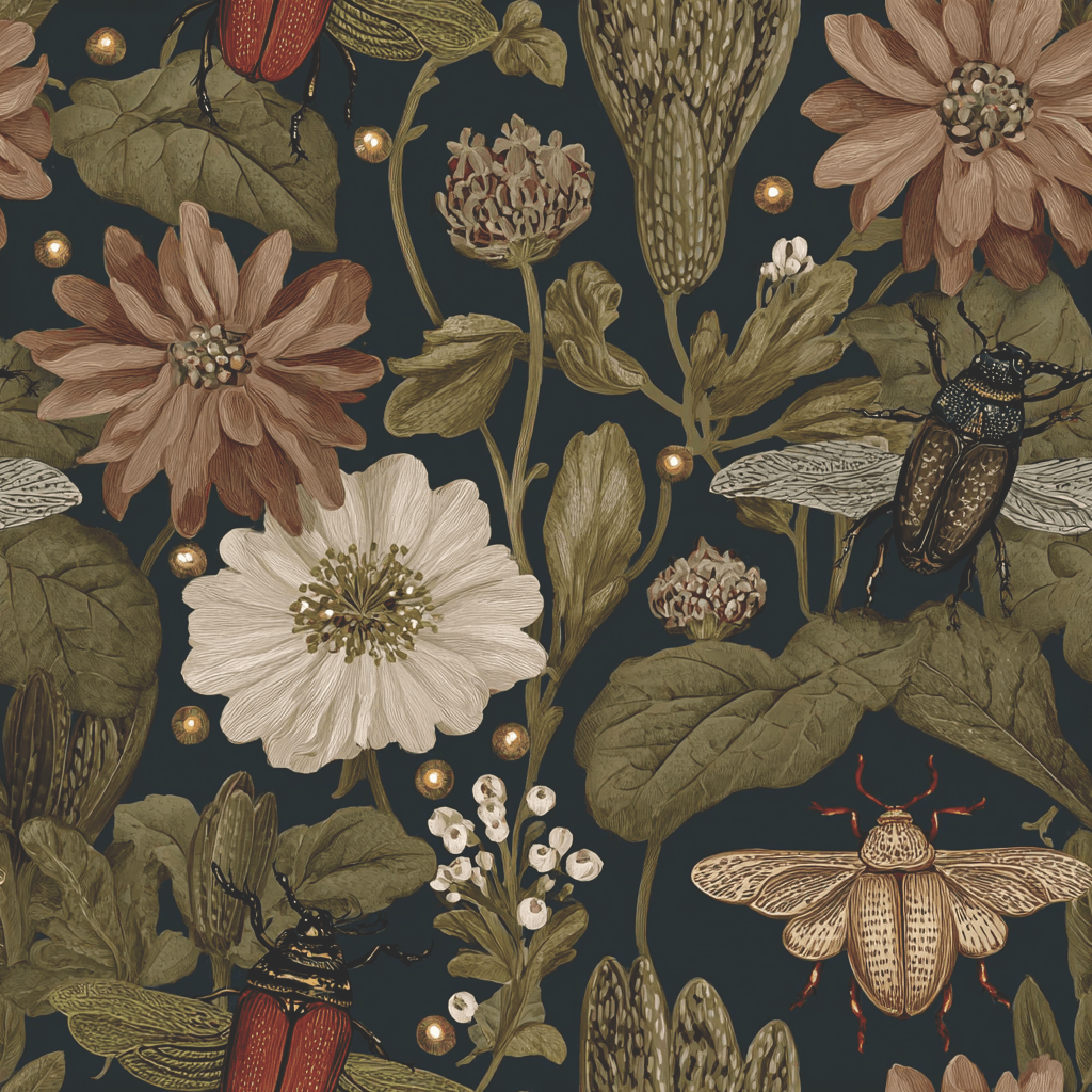 Botanist’s Garden Wallpaper - Painted Paper