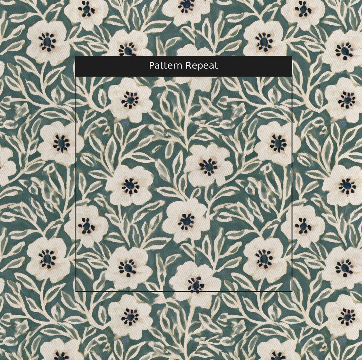 Branching Out - Fabric - Painted Paper