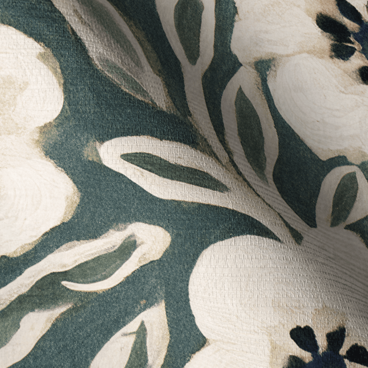 Branching Out Faux Grasscloth Wallpaper - Painted Paper