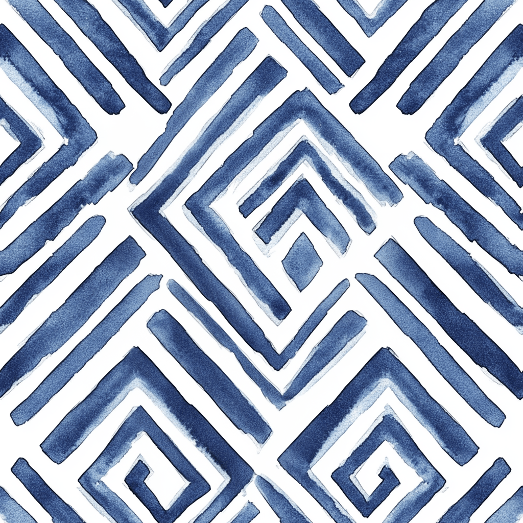 Brush Diamond Wallpaper - Painted Paper