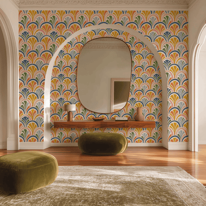 Cabana Club Wallpaper - Painted Paper
